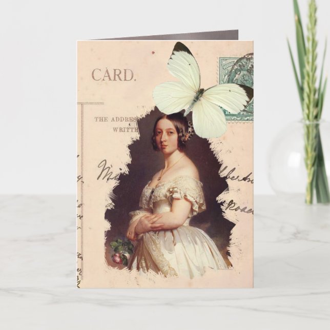 Alexandrina Victoria Happy Birthday Karte (Vorderseite)