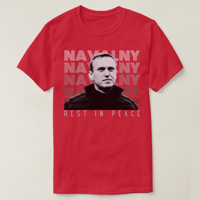 Alexei Navalny Tasse T-Shirt (Design vorne)