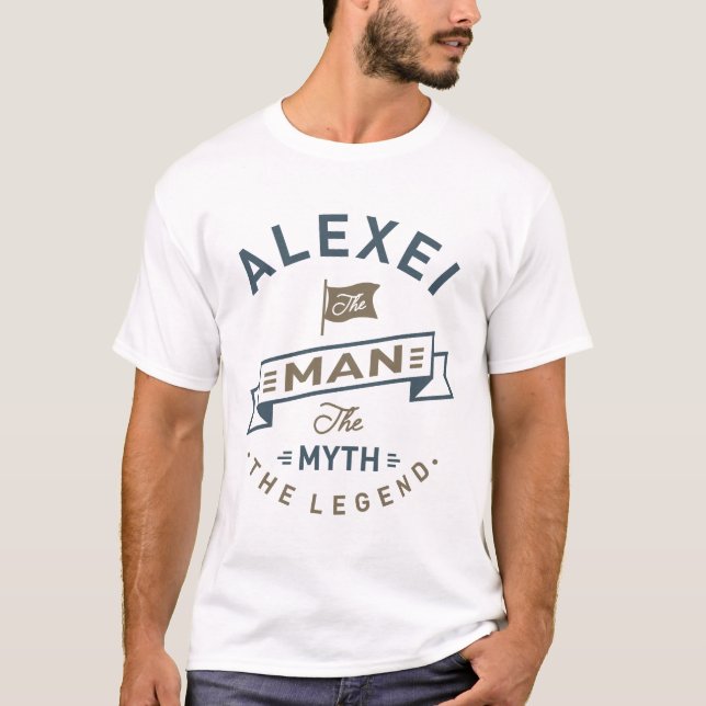 Alexei The Man T-Shirt (Vorderseite)