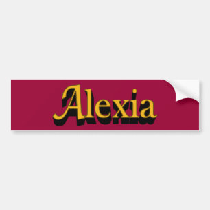 Alexia-Aufkleber Autoaufkleber