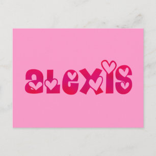 Alexis im Herzen Postkarte