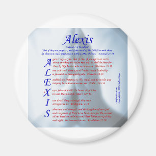 AlexisAcrostic Magnet