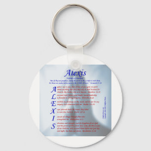AlexisAcrostic Schlüsselanhänger