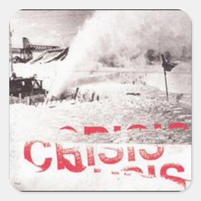Alexisonfire - Crisis Album Cover 2 Sticker (Vorderseite)