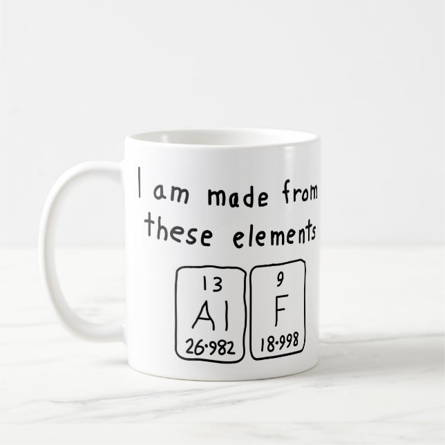 Alf Periodenname Tasse (Links)
