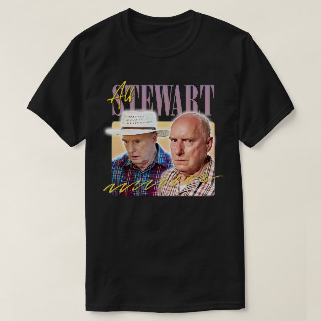 Alf Stewart Zuhause Away 80er Aesthetic Fan Art T-Shirt (Design vorne)