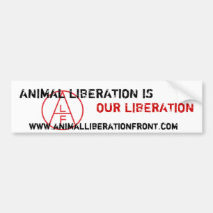 ALF Tierbefreiung ist unsere Befreiung Autoaufkleber