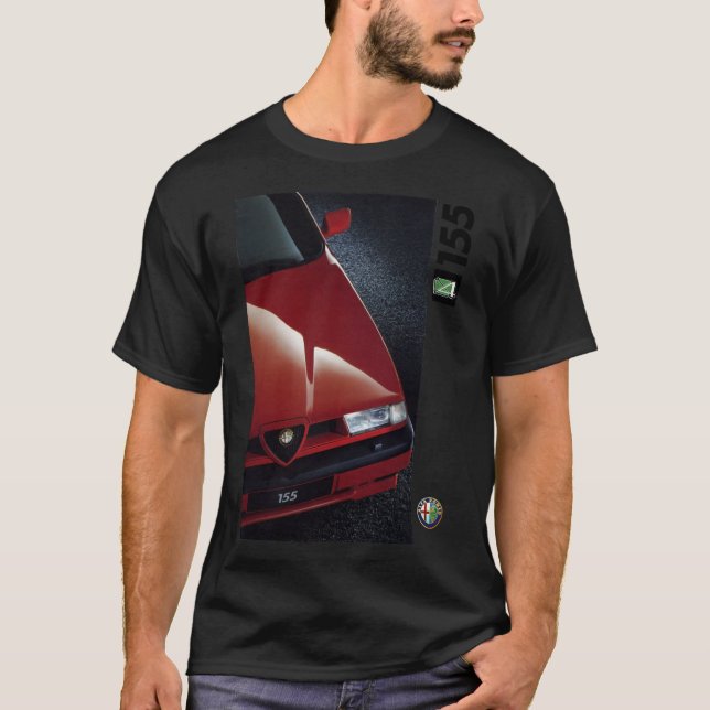 ALFA ROMEO 155 (1993) Klassischer T - Shirt (Vorderseite)