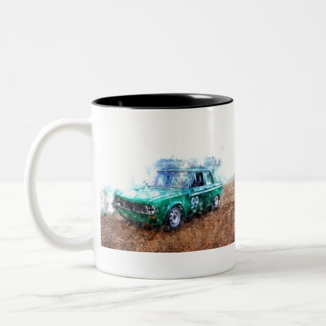 Alfa Romeo Giulia 1600 Ti Super Zweifarbige Tasse (Links)