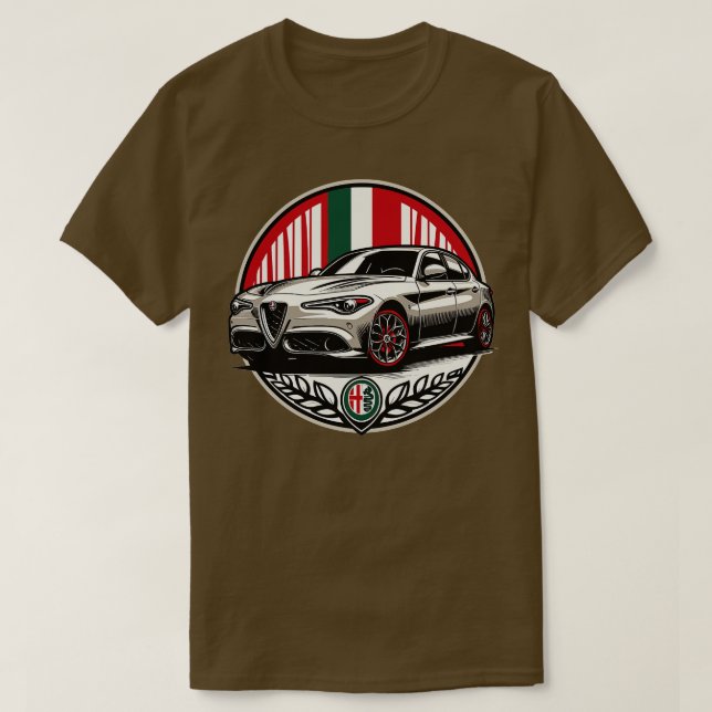 Alfa Romeo Giulia 1 T-Shirt (Design vorne)