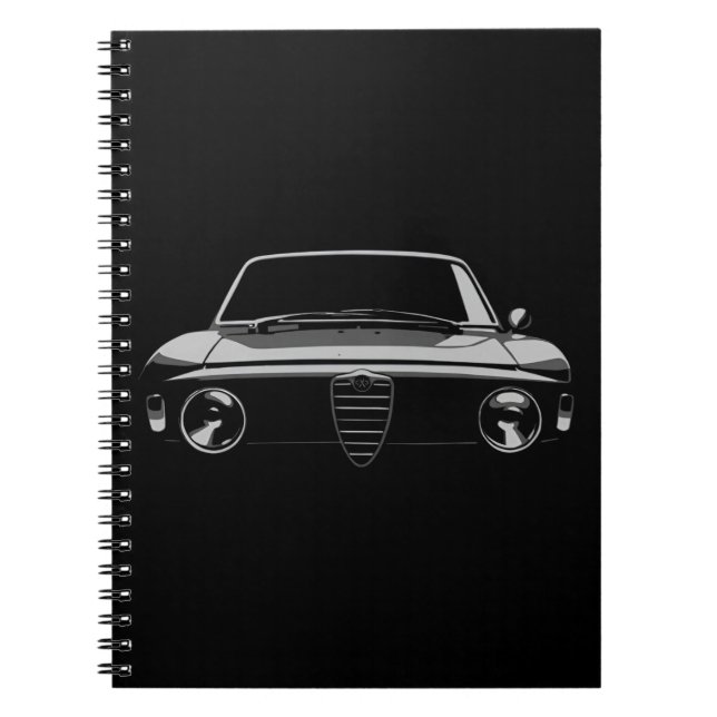 Alfa Romeo Giulia Sprint GTA Notizblock (Vorderseite)