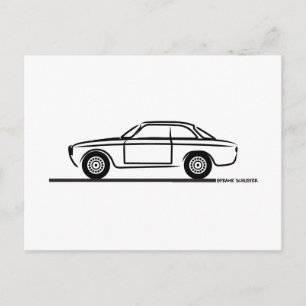 Alfa Romeo GTA GTV T - Shirt Postkarte