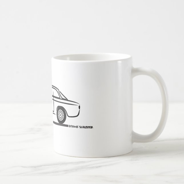 Alfa Romeo GTA GTV T - Shirt Tasse (Rechts)