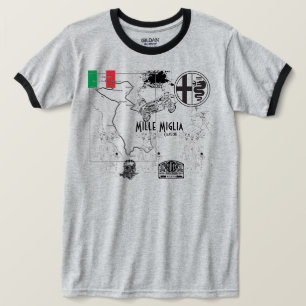 Alfa Romeo Mille Miglia Rennen T-Shirt