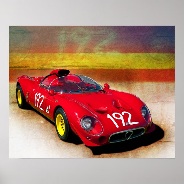 Alfa Romoeo Periscopica Poster (Vorne)