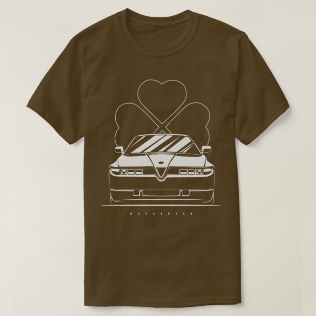 Alfa SZ Zagato T-Shirt (Design vorne)