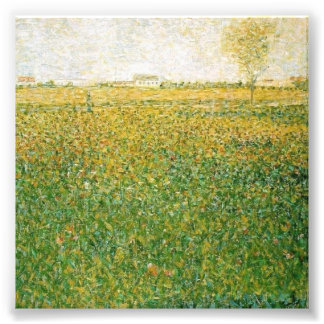Alfalfa Fields Saint Denis von Georges Seurat Fotodruck