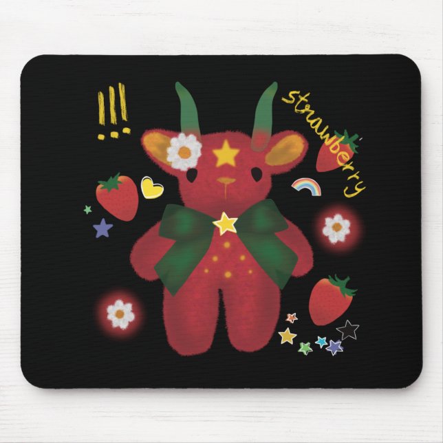 Alfombrilla de ratón Strawberry Mousepad (Vorne)