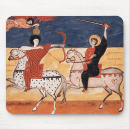 Alfombrilla guerreros medievales mousepad