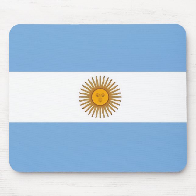 Alfombrilla para ratón con la bandera de Argentina Mousepad (Vorne)