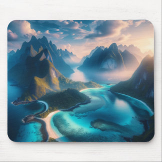Alfombrilla ratón paisaje mousepad