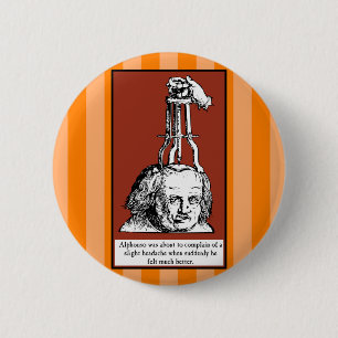 Alfons Kopfschmerzen Button