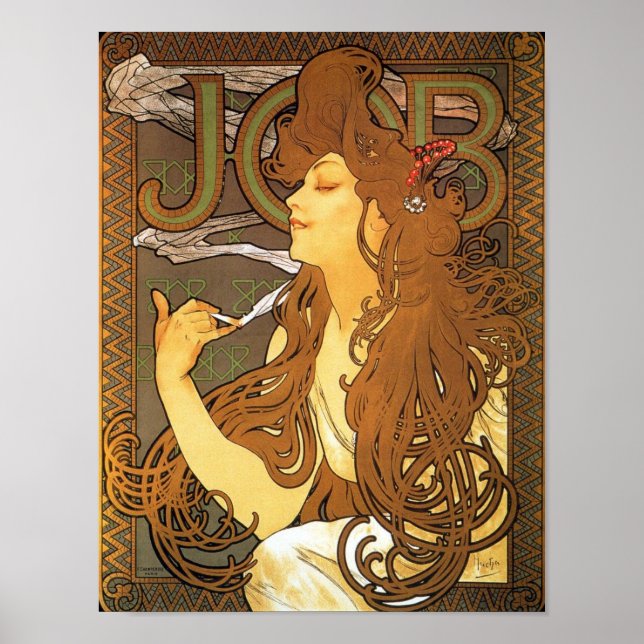 Alfons M. Mucha Poster (Vorne)