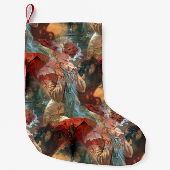 Alfons Mucha 1903 Lefevre Utile Kleiner Weihnachtsstrumpf (Vorderseite)