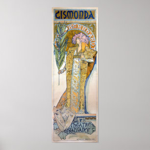 Alfons Mucha - Art Nouveau Poster