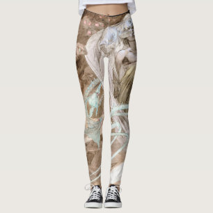 Alfons Mucha Le 1899 Pater Leggings