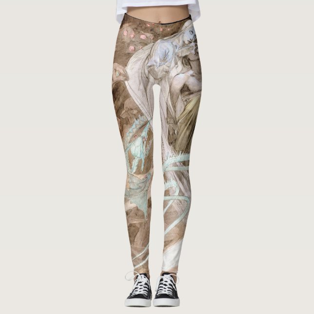 Alfons Mucha Le 1899 Pater Leggings (Vorderseite)