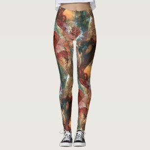 Alfons Mucha Lefevre 1903 Utile Leggings