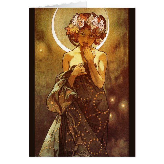 Alfons Mucha: Luna (Vorne)