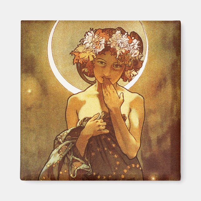 Alfons Mucha: Luna Magnet (Vorne)
