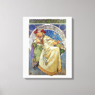 Alfons Mucha Princezna 1911 Hyacinta Leinwanddruck