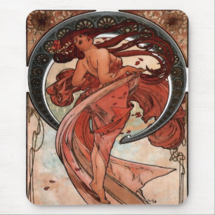 Alfons Mucha-Tanz Mousepad