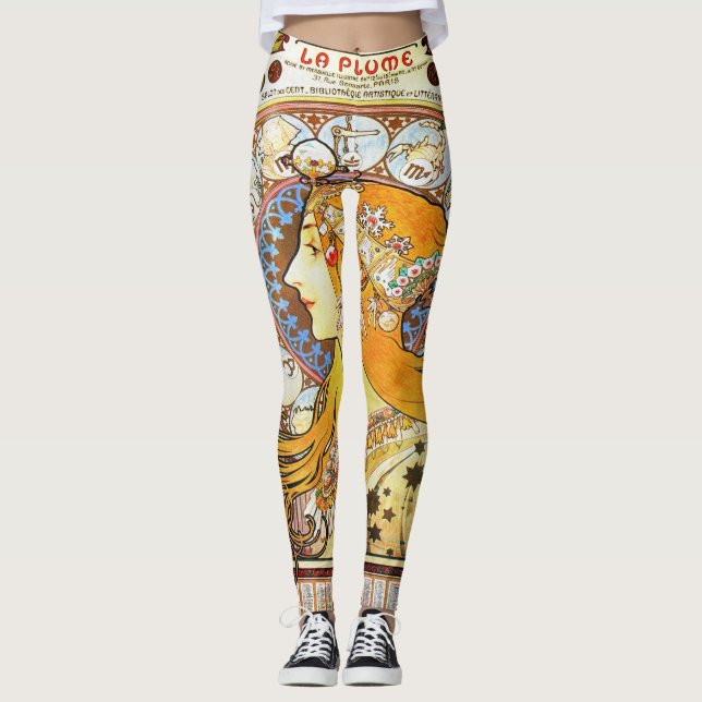 Alfons Muchatierkreis 1896 Leggings (Vorderseite)