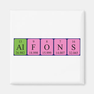 Alfons Periodenmagnet Magnet