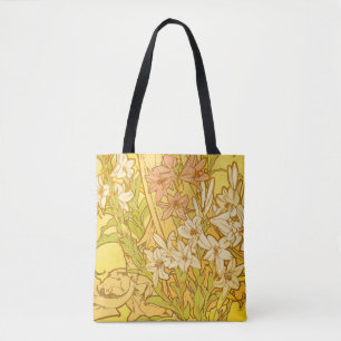Alfonse Mucha Art Nouveau Lilienblumen