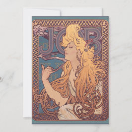 Alfonse Mucha Job Art Nouveau Frau