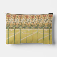 Alfonse Mucha Mohn Art Nouveau Florale Tapete