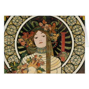 Alfonse Mucha Trappistine Nouveau