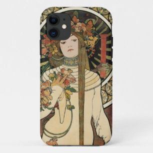 Alfonse Mucha Trappistine Nouveau Vintage Poster iPhone 11 Hülle
