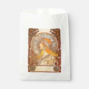 Alfonse Mucha Zodiac Art Nouveau Woman Geschenktütchen