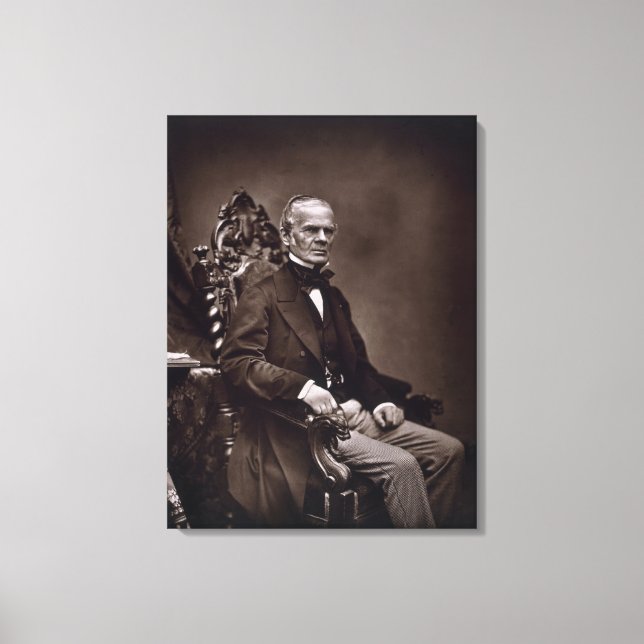 Alfred Auguste Cuvillier-Fleury (1802-87), von "G Leinwanddruck (Vorderseite)