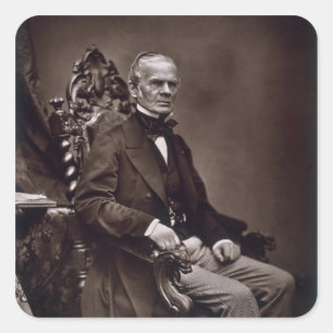 Alfred Auguste Cuvillier-Fleury (1802-87), von "G Quadratischer Aufkleber