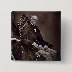 Alfred Auguste Cuvillier-Liliengeschmückt Button