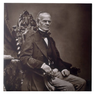 Alfred Auguste Cuvillier-Liliengeschmückt Fliese