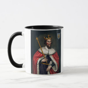 Alfred das große (849-99), nach einer Malerei in Tasse