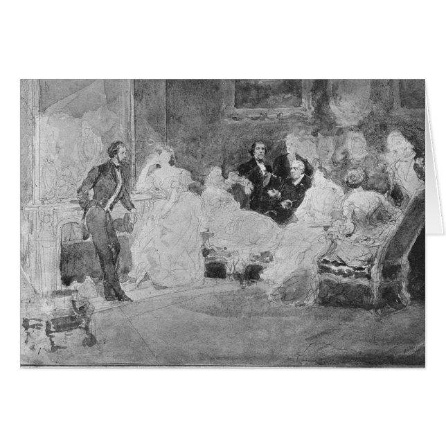 Alfred de Musset Eugene Delacroix (Vorderseite (Horizontal))